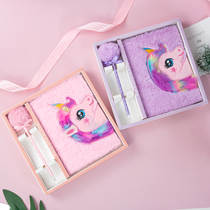 2022 Tùy Chỉnh Mô Hình Unicorn Sang Trọng Bìa Máy Tính Xách Tay Mới Màu Hồng Tím Thêu Giấy Chất Liệu Máy Tính Xách Tay - Product Image 2