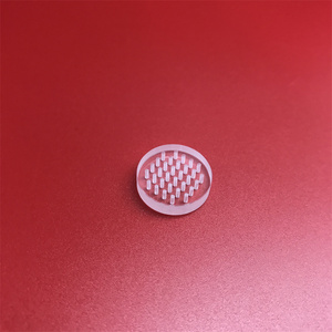 Disque en verre de <span class=keywords><strong>quartz</strong></span> de silice transparent résistant à la chaleur avec perçage au laser - Product Image 5