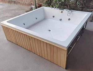 Tubo caliente al aire libre <span class=keywords><strong>Jacuzzi</strong></span> spa bañeras bestway Whirlpool <span class=keywords><strong>lay</strong></span>-z-spa fiesta bañera oro Tina para hielo cabina de DUS - Product Image 6