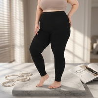 Collants de compression sans pieds respirants, tricotés, opaques, 15-20 mmHg, pour soutien médical