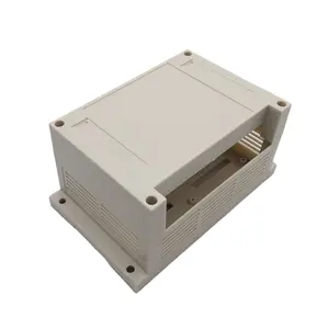 145*90*72mm Plastic casing for electronics junction housing din rail enclosure box PLC plastic box for connectors