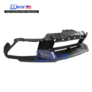 Para Lamborghini Huracan STO, actualización de piezas de parachoques delantero de fibra de carbono brillante - Product Image 2