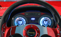 Machine de jeu de course à pièces dynamique Super Car Expérience interactive amusante Adultes Enfants Populaire pour les jeux Ledi PVC