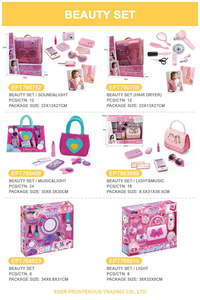 Set <span class=keywords><strong>Giocattolo</strong></span> di Trucco Elettrico EPT per Bambine, Kit di Cosmetici con Borsa per Giochi di Ruolo - Product Image 5