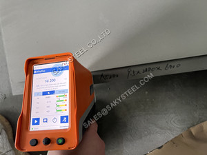 <span class=keywords><strong>Inconel</strong></span> Incoloy 600 601 617 <span class=keywords><strong>718</strong></span> 800 825 Nickellegierungsplatte EN10204 3.2 - Product Image 6