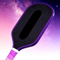 Untuk Raket Pickleball NXT 2 VORTEX Profesional yang Dapat Dikustomisasi Secara Profesional dengan Inti Sarang Lebah 16mm, Serat Karbon T700 yang Diperpanjang, NFC