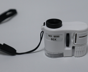 携帯電話顕微鏡拡大ガラス携帯電話カメラビデオ60倍ミニポータブル高倍率顕微鏡 - Product Image 5
