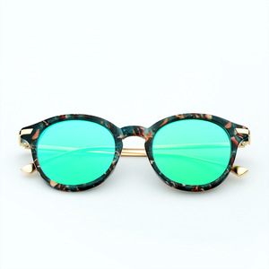 Nouvelles lunettes de soleil pour femmes, monture ovale, UV400, anti-reflets, film vert, lentilles AC, style rétro tendance, lunettes de conduite - Product Image 3