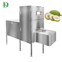 DQ Guangzhou Daqiao Industriële Broodvrucht Schil- en Snijmachine Hoge Efficiëntie 500 Stuks/Uur PLC Gecontroleerd Automatisch