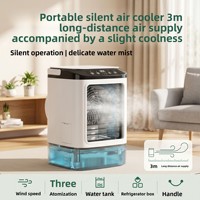 Nuevo Mini Enfriador de Aire Doméstico, Ventilador USB de 3 Velocidades para Oficina, Refrigeración y Humidificación, Ventilador Portátil