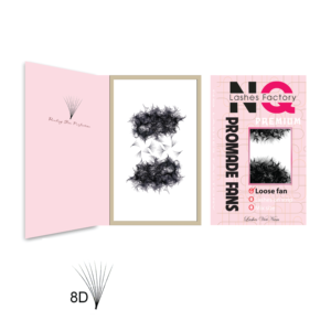 Pestañas Meecil NQ al por Mayor, Pestañas Anime Spire, Nuevo Diseño, Pestañas Preformadas de Seda de Cachemira, Naturales, Largas, Extensiones de Pestañas - Product Image 5