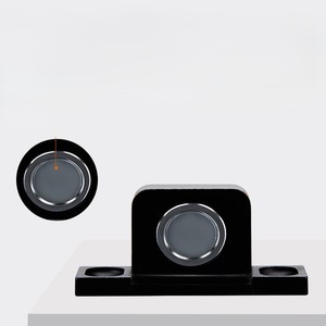 Butée de <span class=keywords><strong>porte</strong></span> <span class=keywords><strong>magnétique</strong></span> invisible en acier inoxydable, sans perçage, pour usage domestique et hôtelier, anti-collision, forte adhérence - Product Image 4