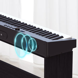 <span class=keywords><strong>Piano</strong></span> numérique intelligent économique 88 touches, clavier musical French Dream 128 Poly Orgue avec fonction de touches lestées à mécanisme marteau - Product Image 4