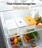 Conteneur de stockage alimentaire sous vide en gros pour usine, boîte de conservation hermétique sans BPA avec pompe USB, rangement alimentaire pour réfrigérateur de cuisine