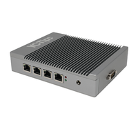 Промышленный мини-софт-роутер с RS232, 4*2.5G, RJ45 LAN/WAN, поддержкой SSD/HDD, Ubuntu, OpenWRT, V2ray, SDWAN, 4G