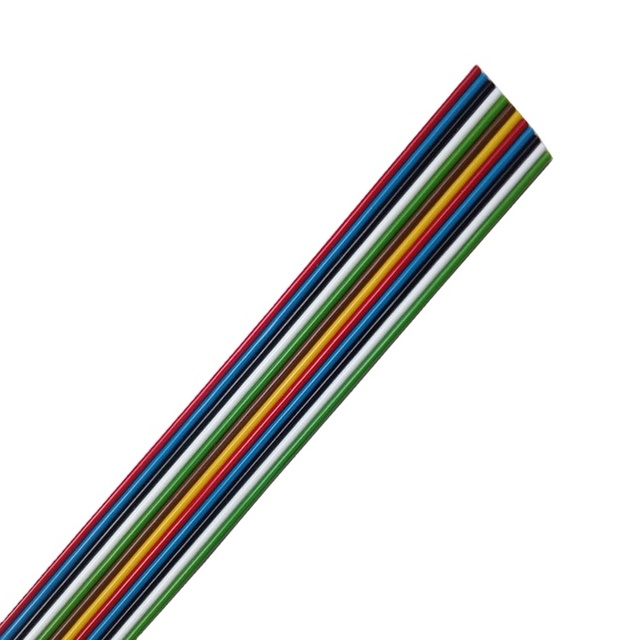 vw 1 80c 300v 2468 Flat Ribbon Cable 24awg Wire Awm 2468 300v Electronic Wire Cable
