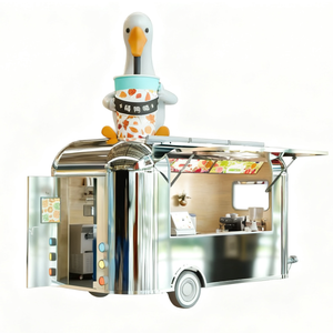 Carrito de Comida Móvil con Parrilla y Freidora, Camión de Comida con Estándar Australiano, Equipamiento de Cocina Completo - Product Image 3