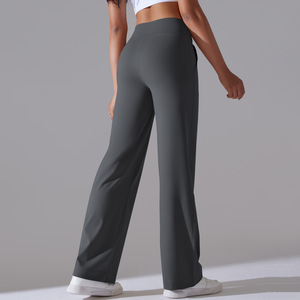 Groothandel Op Maat Gemaakte Effen Mode Sport Trainingsbroek Private Label Vrouwen Dikke Elastische Taille Jogger - Product Image 3