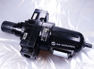 Unidad FRL Norgren BL68-805 BL68-808 |   Combinación Compacta de Filtro de Aire, Regulador y Lubricador con Manómetro - Product Image 6