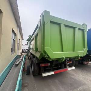 Camion benne basculante Hstar d'occasion SINOTRUK Haohan NX 10 roues 6x4 avec benne en <span class=keywords><strong>U</strong></span> pour travaux lourds - Product Image 2