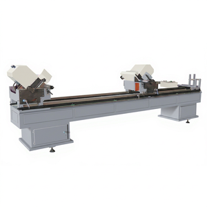 Scie à découper automatique Eworld à double tête motorisée pour PVC et UPVC, 3500 mm, machine de fabrication de fenêtres pour la production de portes et fenêtres - Product Image 1