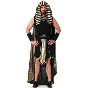 Produit chaud adulte pharaon égyptien reine déesse grecque vêtements fête Cosplay Halloween Costume pour hommes femmes - Product Image 2