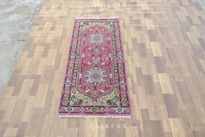 Tapis d'intérieur moderne de luxe en laine faite à la main de haute qualité, taille personnalisée, lavable, antidérapant, couleur unie, pour la maison, la salle à manger, le salon, le hall - Product Image 2
