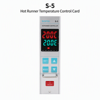 Module de température pour couloir chaud à affichage LCD, entrée thermocouple type K/J, thermostat PID S-5 pour machines de moulage par injection