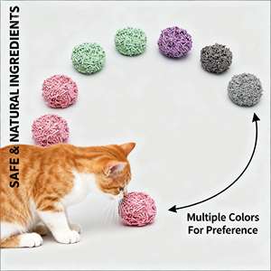 Bac à litière pour chat DongnaiPETS - Sans poussière, biodégradable, sans blocs, hautement absorbant, contrôle des odeurs, agglomération rapide - Product Image 1