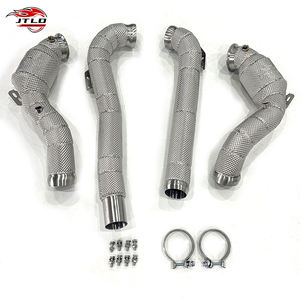 Collecteur d'échappement en acier inoxydable pour Mercedes Benz <span class=keywords><strong>AMG</strong></span> GT, système d'échappement haute performance à haut débit - Product Image 6