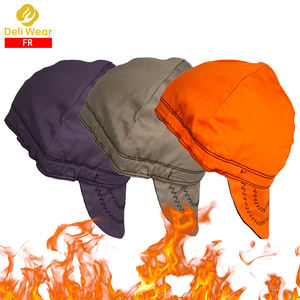 NFPA70E مكافحة ساكنة FR لحام قبعة قبعة لحام درع مثبطات اللهب السلامة الصلبة قبعة بطانة عكسها ضد الحريق أغطية الرأس - Product Image 6