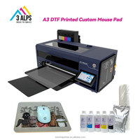 Imprimante DTF automatique 3ALPS de haute qualité, machine d'impression de bureau, taille 30 cm, imprimantes à jet d'encre, imprimante DTF, tapis de souris personnalisé