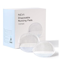 NCVI 210 pièces de coussinets d'allaitement en coton absorbant pour l'allaitement maternel coussinets d'allaitement jetables pour l'allaitement maternel