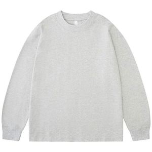 Blank Long <b>Sleeve</b> Crew Neck Long <b>Sleeve</b> Custom Sublimation Print Logo Heavyweight Cotton Men's Long <b>Sleeve</b> Sweatshirt - Product Image 6