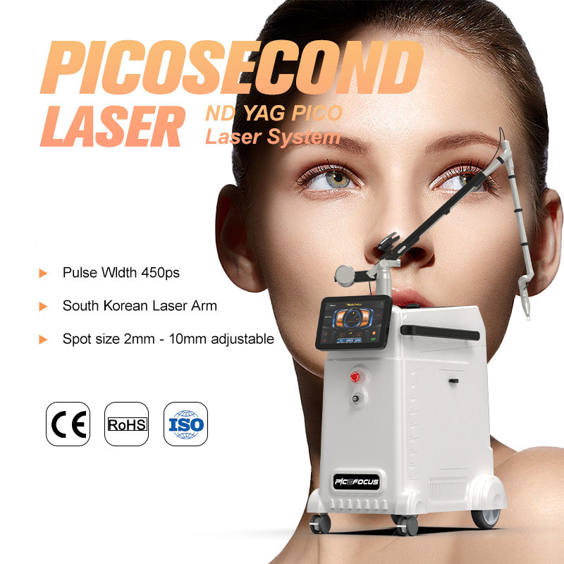 PICOSECOND PEVICE 美顔器　ピコ Picosecond Laser Q-Switched Clinical Korea 1064nm Pico Laser