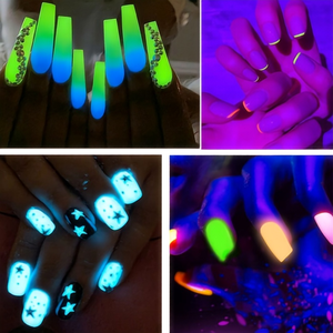 ผงสีเรืองแสงสำหรับตกแต่งร่างกายเรืองแสงในผงเม็ดสีเข้ม - Product Image 6