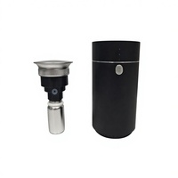 Diffuseur d'air de voiture en métal rechargeable par Type-C personnalisé avec une capacité de 10 ml, diffuseur d'huiles essentielles sans eau