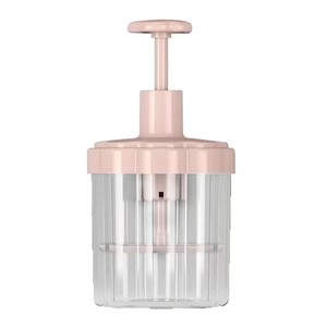 Distributeur de savon manuel, bouteille moussante rose, 83x83x171mm, matériau ABS pour savon liquide, gel douche, lavage du visage - Product Image 1