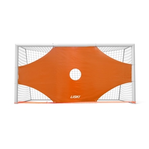 Liski แผ่นพีวีซี "ยิง1" สำหรับการยิงเป้าที่แม่นยำ7-a-side มียางยืด (ขนาด4x2) สีส้ม - Product Image 1