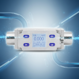 Medidor <span class=keywords><strong>de</strong></span> Flujo Másico <span class=keywords><strong>de</strong></span> <span class=keywords><strong>Gas</strong></span> Industrial OEM Multigas con Rosca G3/8/G1/2, RS485 Modbus 4-20mA para Aire Comprimido N2 O2 - Product Image 1