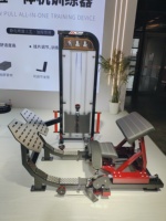 Machine d'exercice pour les jambes et l'extension dorsale à usage commercial TZ Fitness GC-5068 en acier, tube de 3 mm d'épaisseur, capacité de 200 kg, caractéristiques de sécurité