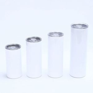 Offre Spéciale – Gobelet Isotherme Droit en Acier Inoxydable 20oz pour Sublimation, Double Paroi Isolée avec Couvercle - Product Image 3