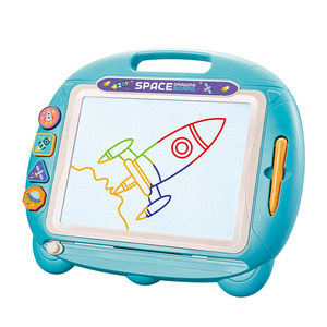 Pizarra de dibujo espacial de plástico magnético 804 para niños de 2 a 6 años, juguete unisex - Product Image 1