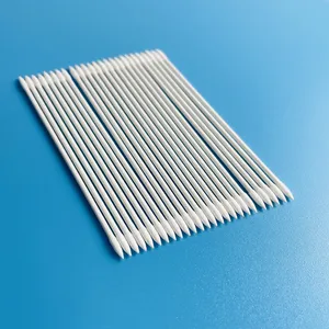 25 PCS אקו 2mm שני הקצוות מיני המחודד ראש כותנה ספוגית מיקרו נייר מקל