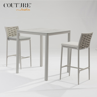 COUTURE Jardin Tabourets de bar et chaises de salle à manger pour restaurant, chaise de cuisine, mobilier de terrasse, chaise de bar