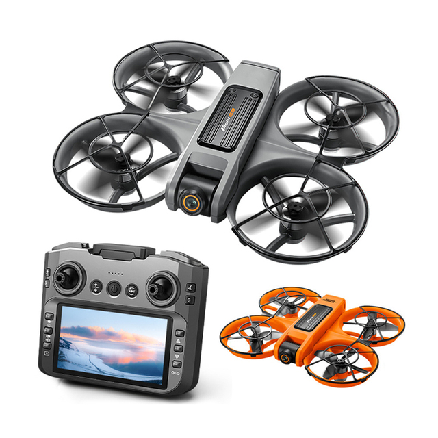 2.4G Brushless Rc Quadcopter Wireless Remote Control Small Drone Kit with 720P Dual Camera