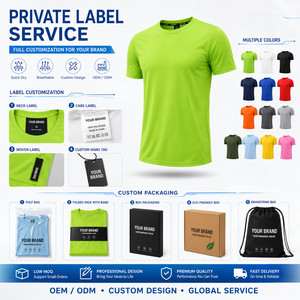 Camiseta Deportiva de Mezclilla con Logotipo Personalizado, 100% Poliéster, Secado Rápido, 180g, Rendimiento Deportivo, Gimnasio, Marca Privada, Uniforme Corporativo para Equipos - Product Image 5