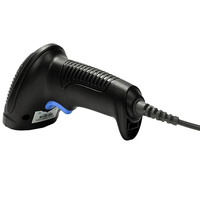 Lecteur de codes-barres CCD filaire USB 1D 2D QR portable manuel