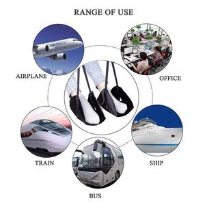 Footrest <b>Hammock</b> Nylon Adjustable Straps For Travel Plane Train Office Use Multicolor 128g - Product Image 3