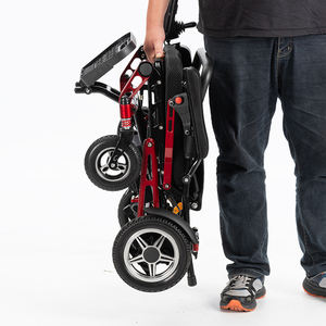 Silla de Ruedas Eléctrica Plegable Ligera con Neumáticos Sólidos, sin Necesidad de Asistente, Portátil para Viajes y Traslados - Product Image 6